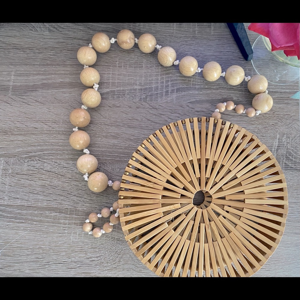 Dupe cult Gaia Wooden purse